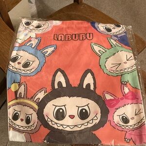 Monsters Series Character Labubu Inspired Canvas Tote New!